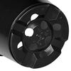 vidaXL Pot &agrave; fleurs 50 pcs Noir &Oslash; 15 x 12,5 cm Plastique