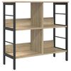 vidaXL &Eacute;tag&egrave;re 4 niveaux 82 x 32 x 79 cm Bois d'ing&eacute;nierie