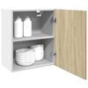 vidaXL Armoire murale "Lyon" Ch&ecirc;ne Sonoma 50 x 31 x 60 cm Bois d'ing&eacute;nierie