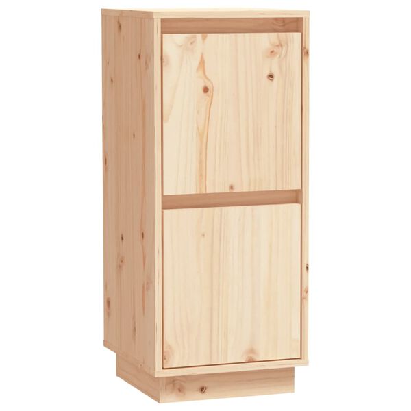 vidaXL Buffets 2 pcs 31,5x34x75 cm Bois massif de pin
