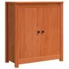 vidaXL Buffet Brun cire 70 x 35 x 80 cm Pin massif