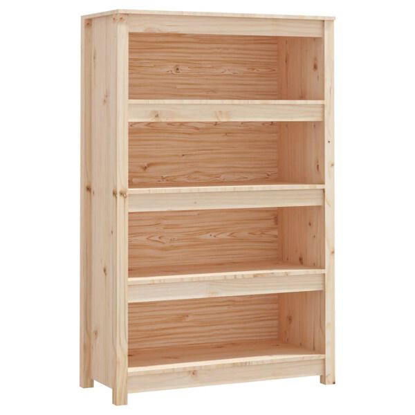 vidaXL Biblioth&egrave;que 80x35x126 cm Bois de pin massif