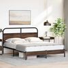 vidaXL Cadre de lit sans matelas 160x200 cm ch&ecirc;ne marron