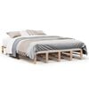 vidaXL Cadre de lit sans matelas 120x190 cm bois de pin massif