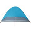 vidaXL Tente familiale &agrave; d&ocirc;me 6 personnes bleu imperm&eacute;able