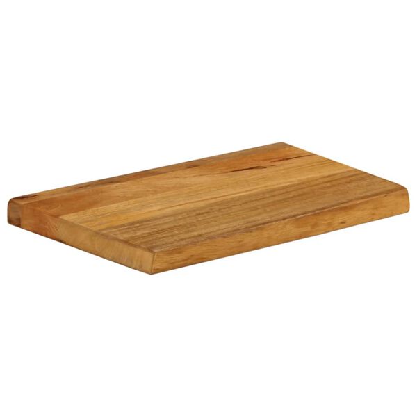vidaXL Dessus de table &agrave; bord vivant 40x30x3,8 cm bois massif manguier