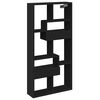 vidaXL Armoire murale noir 50x15x100 cm bois d'ing&eacute;nierie