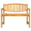 vidaXL Ensemble &agrave; manger de jardin 4 pcs Bois de teck massif