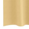 vidaXL Rideaux occultants avec anneaux 2 pcs Beige 245 x 140 cm