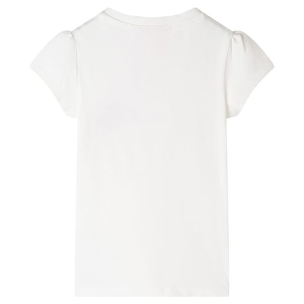 T-shirt pour enfants &eacute;cru 128