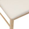 vidaXL Chaises de salle &agrave; manger 2 pcs Naturel 43 x 54 x 89 cm