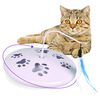 FLAMINGO Jouet &eacute;lectronique pour chat Galaxy 20x20x16 cm Blanc