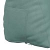 vidaXL Coussin de Dos Vert Mer 60 x 20 x 50 cm Tissu en velours c&ocirc;tel&eacute;