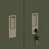 vidaXL Armoire de rangement Vert olive 60 x 40 x 140 cm Acier