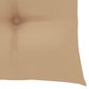 vidaXL Chaises pliables de jardin lot de 2 avec coussins Bois d'acacia