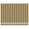 vidaXL Auvent Rayé Vert et jaune 3 x 2,5 m Polyester et métal