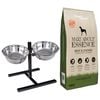 vidaXL Support de nourriture et bol avec nourriture pour chien