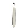 vidaXL T&ecirc;te de lit suspendue Cr&egrave;me 110 x 55 x 5 cm Velours