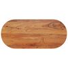 vidaXL Dessus de table 90x40x3,8 cm ovale bois massif d'acacia