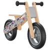 vidaXL V&eacute;lo d'&eacute;quilibre pour enfants imprim&eacute; gris