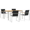 vidaXL Ensemble de salle &agrave; manger pour jardin 5 pcs