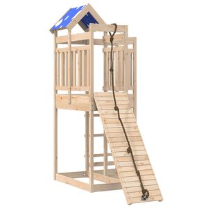 vidaXL Aire de jeux d'ext&eacute;rieur bois de pin massif