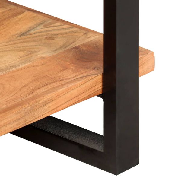 vidaXL Biblioth&egrave;que &agrave; 4 niveaux 80x40x180 cm Bois d'acacia massif