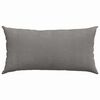 vidaXL Coussins de canapé 2 pcs Gris clair 80 x 40 cm