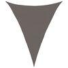 vidaXL Voile d'ombrage 160 g/m&sup2; Anthracite 5x6x6 m PEHD
