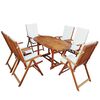 vidaXL Ensemble de Mobilier Marron bois