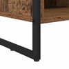 vidaXL Cabinet &agrave; chaussures avec stockage Bois Ancien 60 x 35 x 44 cm