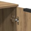 vidaXL Buffet ch&ecirc;ne artisanal 90,5x30x70 cm bois d'ing&eacute;nierie