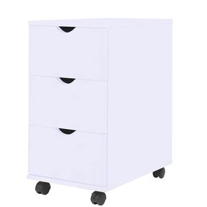 vidaXL Meuble &agrave; tiroirs 33x45x60 cm Blanc