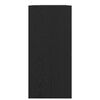 vidaXL Bibliothèque Chêne noir 68,5 x 32 x 68,5 cm Bois d'ingénierie