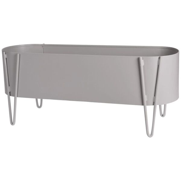 ProGarden Jardini&egrave;re 58x20x32 cm Gris clair mat