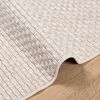 vidaXL Tapis de surface HUARTE Cr&egrave;me 200 x 140 cm Polyester