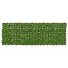 vidaXL &Eacute;cran de balcon avec feuilles Vert et jaune 300 x 100 cm