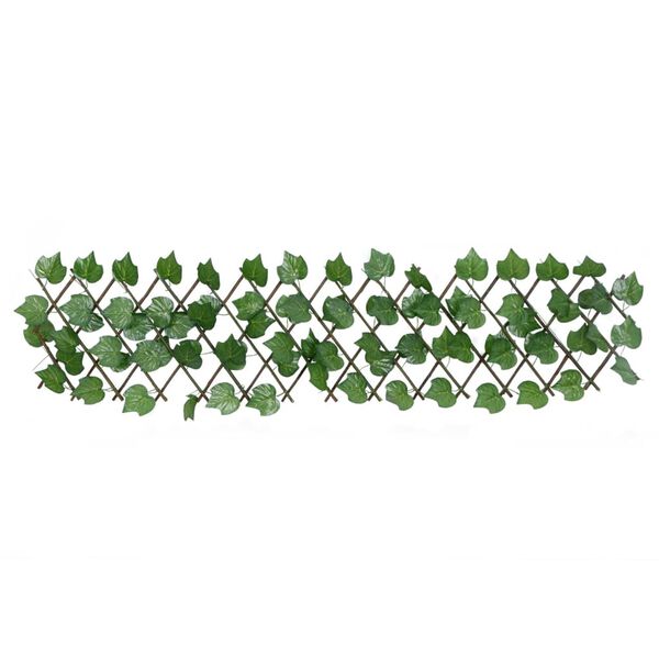 vidaXL Treillis de feuille de vigne artificiel extensible5pcs 180x20cm
