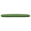 vidaXL Coussin de Dos Vert clair 200 x 50 cm Tissu en velours c&ocirc;tel&eacute;