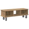vidaXL Meuble TV 100 x 35 x 35 cm Ch&ecirc;ne artisanal Bois d'ing&eacute;nierie