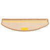 vidaXL Tapis d'escalier autocollants 15 pcs Beige 65x21x4 cm