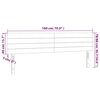 vidaXL T&ecirc;tes de lit 2 pcs Vert fonc&eacute; 90x5x78/88 cm Velours