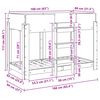 vidaXL Lit Superpos&eacute; pour Enfants Ch&ecirc;ne Sonoma 80 x 160 cm