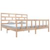 vidaXL Cadre de lit sans matelas bois de pin massif