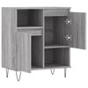 vidaXL Buffet Sonoma gris 60x35x70 cm Bois d'ing&eacute;nierie