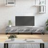 vidaXL Meuble TV sonoma gris 150x36x30 cm bois d'ing&eacute;nierie