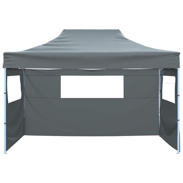 vidaXL Tente de f&ecirc;te Anthracite 280 x 410 x 315 cm Tissu Oxford
