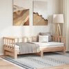 vidaXL Lit coulissant 2x(80x200) cm Bois de pin massif