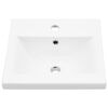 vidaXL Ensemble de meubles de salle de bain 4 pcs gris b&eacute;ton