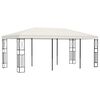 vidaXL Belv&eacute;d&egrave;re 3x6 m Cr&egrave;me Tissu